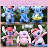 Cartoon Lilostitch Action Figure Model Doll Desktop Decorations Ornaments