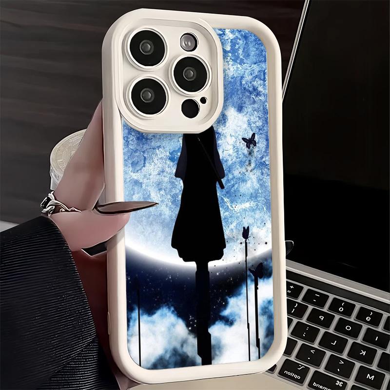 Чехол для телефона iPhone 17 Air 16E 15 16 Pro Max Bleach Кучики Рукия Чехол 14 Plus 13 12 Mini Мягкий Силиконовый Fundas