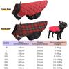 Осенне-зимняя теплая одежда для собак, жилет со светоотражающей полосой, теплая одежда для питомцев, ветрозащитная, морозостойкая одежда для маленьких и средних собак