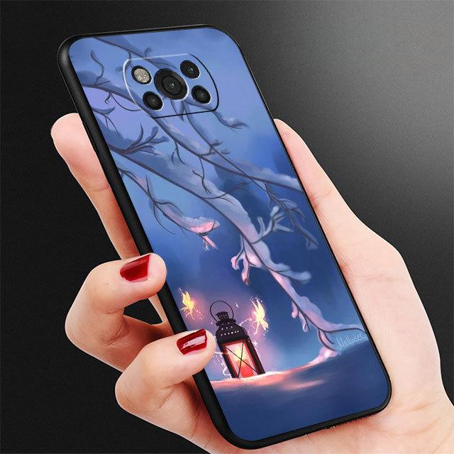 Черный чехол из ТПУ для Samsung Galaxy M31 M12 M32 5g M22 M51 M33 M52 M23 M13 M30s M01 M53 M62 M11 с Рождеством Снеговик Капа