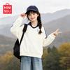 MINISO Модный детский пуловер-свитшот с воротником-поло
