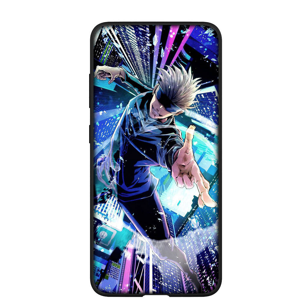 Чехол для iPhone 17 16 15 Xiaomi Poco F8 F7 X7 X6 M8 C85 C75 C71 Redmi Note 14 13 12 11 Pro Max A4 14C 13C 15C Мультяшный Jujutsu Kaisen Годжо Сатору Чехол
