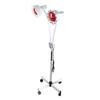 Portable Double Head Adjustable Temperature Floor Heating Therapy Lamp for Home Beauty SalonEU Plug