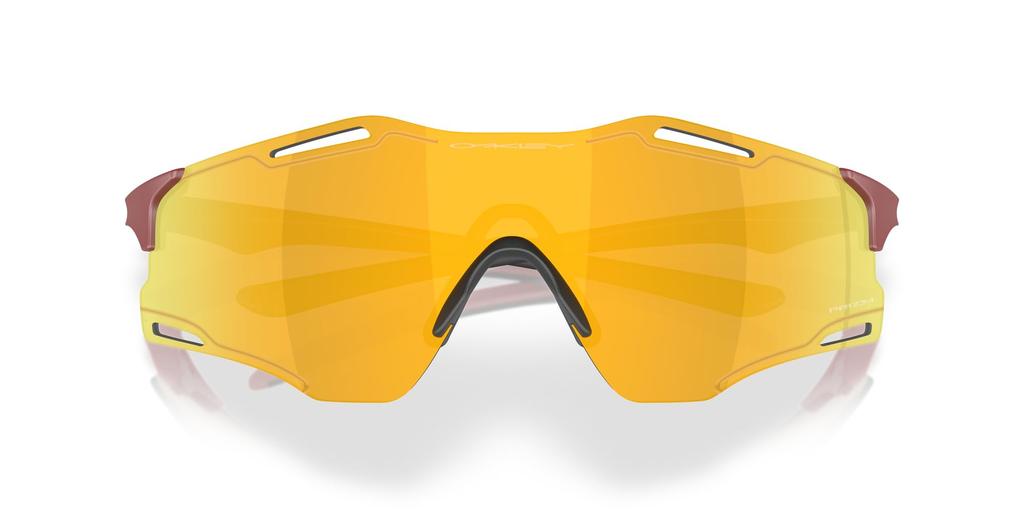 Oakley Солнцезащитные очки OO9512D 139 CYBR ZERO - Матовый Железно-Красный / Prizm 24K Азиатская Посадка