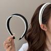 Imitation Pearl Hairband Lightweight Double-Layer Design Headband French Style Hair Hoop Soft Touch Versatile Outfit Accessory