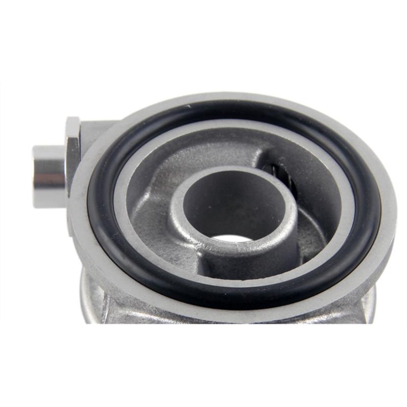 Oil Cooler Sandwich Plate Filter Adapter Turbo Thermostat Oil Sender Adapter High Quality Aluminum AN8 AN10 Car Parts