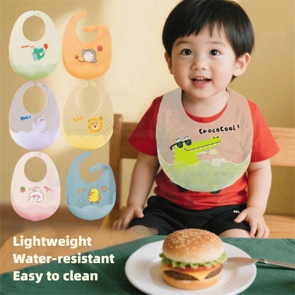 Silicone Baby Stuff Soft Baby Food Napkin Cute Baby Bibs  Baby Feeding Stuff