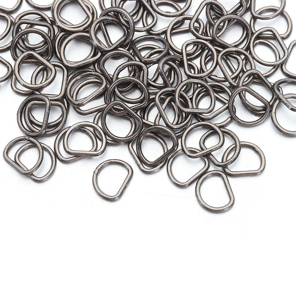 4мм/5мм Мягкие игрушки Мини Сверхмаленькая D-пряжка Сделай сам Куклы Пряжки Аксессуары для кукольных сумок Пуговицы для ремня