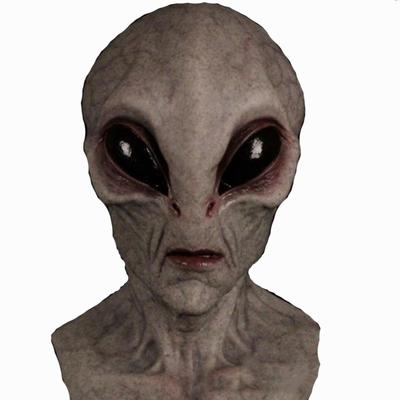 Хэллоуин Косплей Инопланетная Маска Страшная Ужасная Хоррор Инопланетная Латексная Маска Магическая Маска