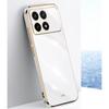 For Xiaomi Poco X6 PocoX6 Pro Case Soft Silicone Back Cover 6D Electroplating Phone Case