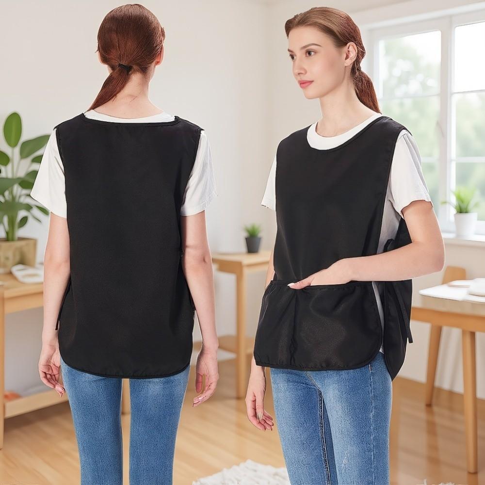Breathable Salon Barber Apron Heavy Duty Waterproof Apron Vest Apron Cleaning Work