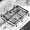 Sink Dish Drainer Bowl Organizer,Adjustable Multifunctional Rest Movable Storage Rack