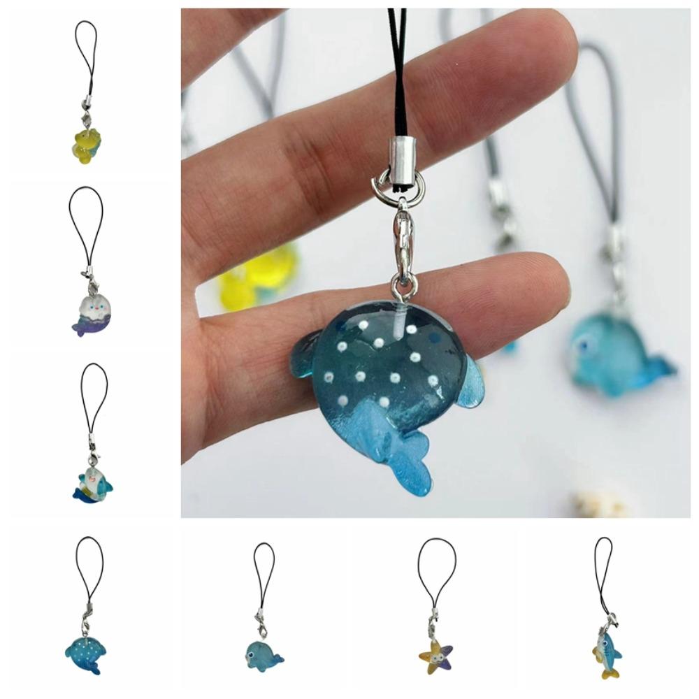Lanyard Fish Phone Chain Keychain Mobile Phone Chain Phone Hanging Rope Telephone Jewelry