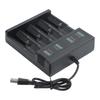 USB-зарядное устройство для литиевых аккумуляторов 21700 14500 18500 26650 с 124 слотами для зарядки
