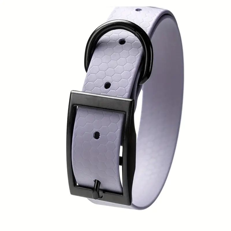 Новая Мода Ошейник для Домашнего Пита Высокого Качества ПВХ Водонепроницаемый Тренировочный Ошейник Грязеотталкивающий Легко Чистить для Маленьких Средних Больших Собак