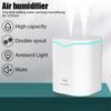2000ML USB Air Humidifier Double Spray Port Essential Oil Aromatherapy Diffuser Cool Mist Maker Fogger for Home Office