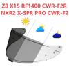 Фотохромный визор RF1400 для шлема SHOEI Z8 X15 CWR-F2R NXR2 X-SPR PRO CWR-F2 Замена лицевого щитка для мотоцикла Линза с защитой от УФ-излучения