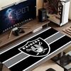 Коврик для мыши Las Vegas Raiders, Большой игровой коврик для стола, Нескользящий коврик для мыши XXL для ноутбука и планшета, Игровой коврик для мини-ПК со швами по краям
