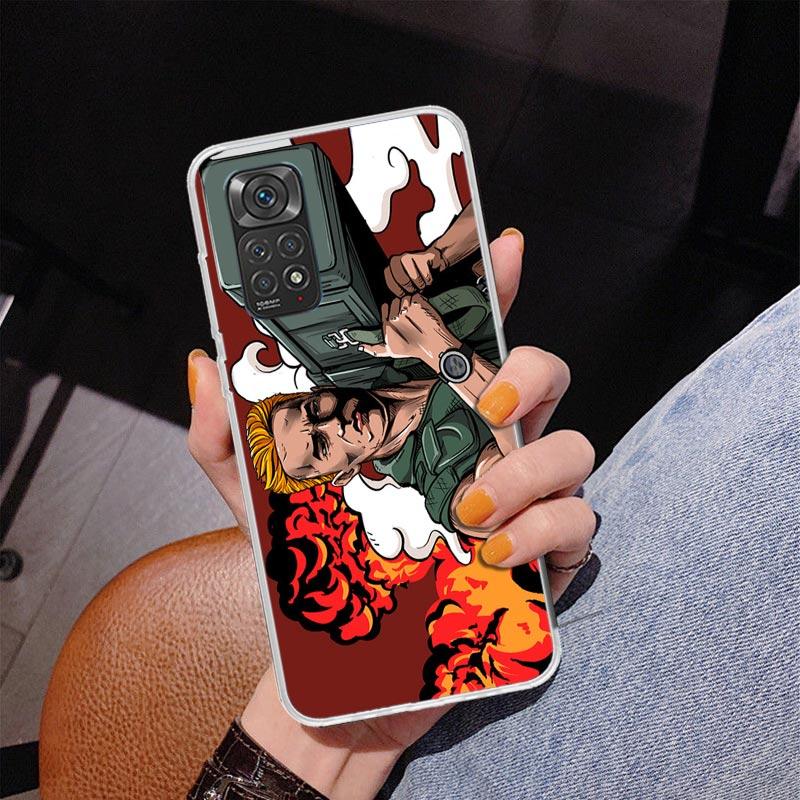 Arnold Schwarzenegger Terminator Phone Case For Xiaomi Redmi Note 15 14 13 12S 12 11 Pro Plus 14S 11S 11E 10 10S 11T 5G Personal