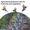 Садовая сетка Дышащая сетка для защиты от птиц Сетка для защиты от комаров и насекомых Экран для растений Овощи Патио Балконы Террасы