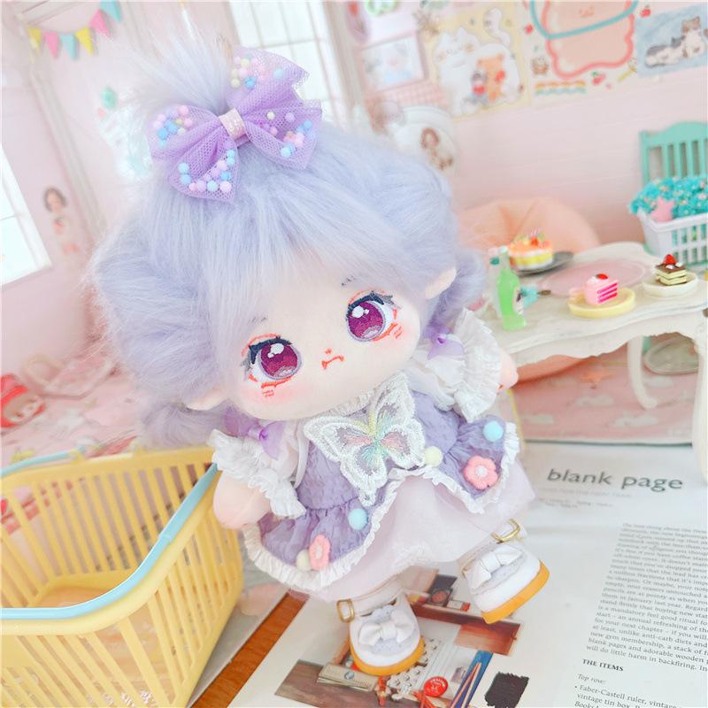Cotton Doll 20cm Baby Clothes Star Doll Naked Doll Plush Toy Clothes Girl Birthday Gift