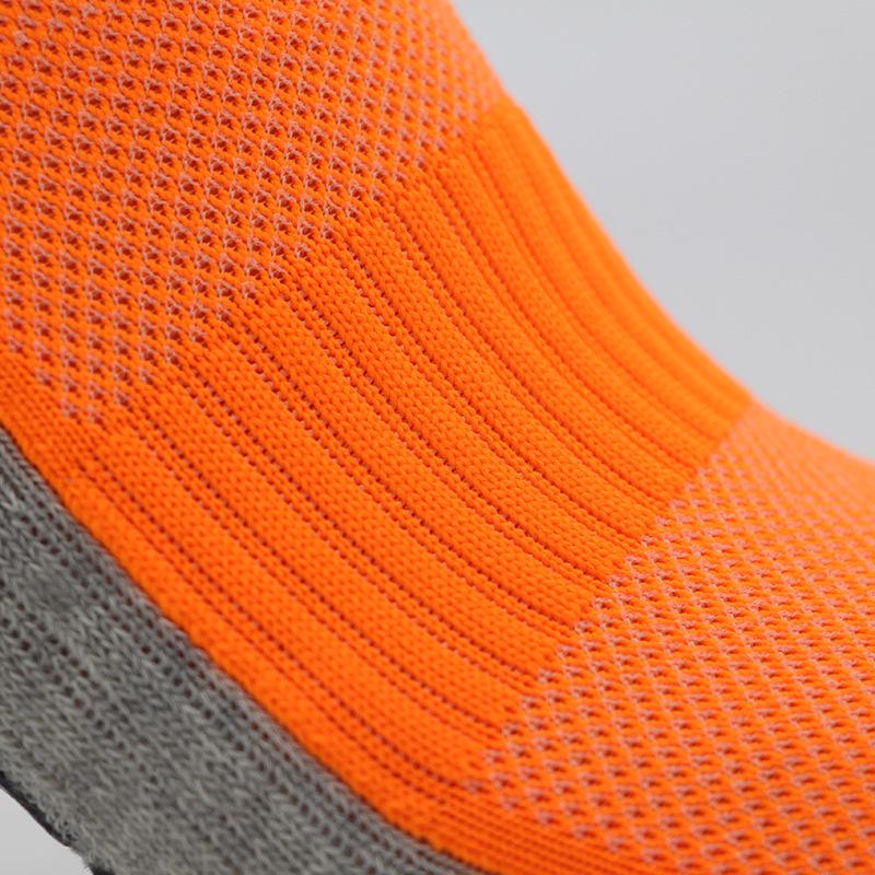 Утолщенные Нескользящие Футбольные Носки до Середины Икры - Влагоотводящие, Износостойкие, Махровое Дно