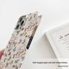 Rabbit Flower Hard Case for Apple 14/13Pro/12/11/X/7Plus