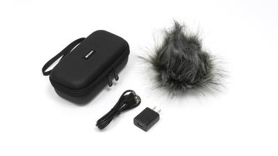 Zoom Набор аксессуаров для специального адаптера переменного тока H4essential Hairy APH-4e: ветрозащитный экран, чехол, кабель USB-C,