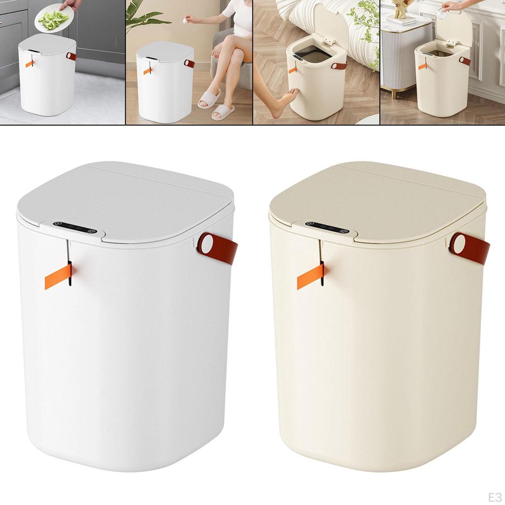 Мусорный бак, бесконтактный бак с крышкой, интеллектуальная индукционная емкость большой емкости, для