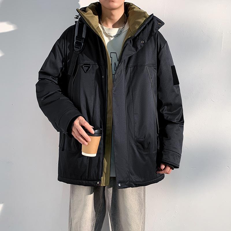 Трехслойная хлопковая одежда, худи с графеном на осень и зиму, брызгозащитная хлопковая одежда, рабочая одежда, теплая хлопковая одежда