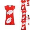 Lilo And Stitch Girl Dress With Polyester Fabric And Abstract Print For Spring Autumn Playtime
