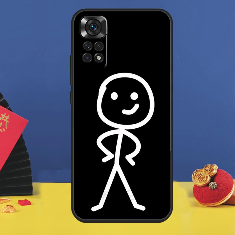 Забавное Выражение Пара Человечек Чехол Для Xiaomi Redmi Note 10 Pro Чехол Для Redmi Note 11 Pro 12 8 9 11S 10S 9S 12C 9C 10C