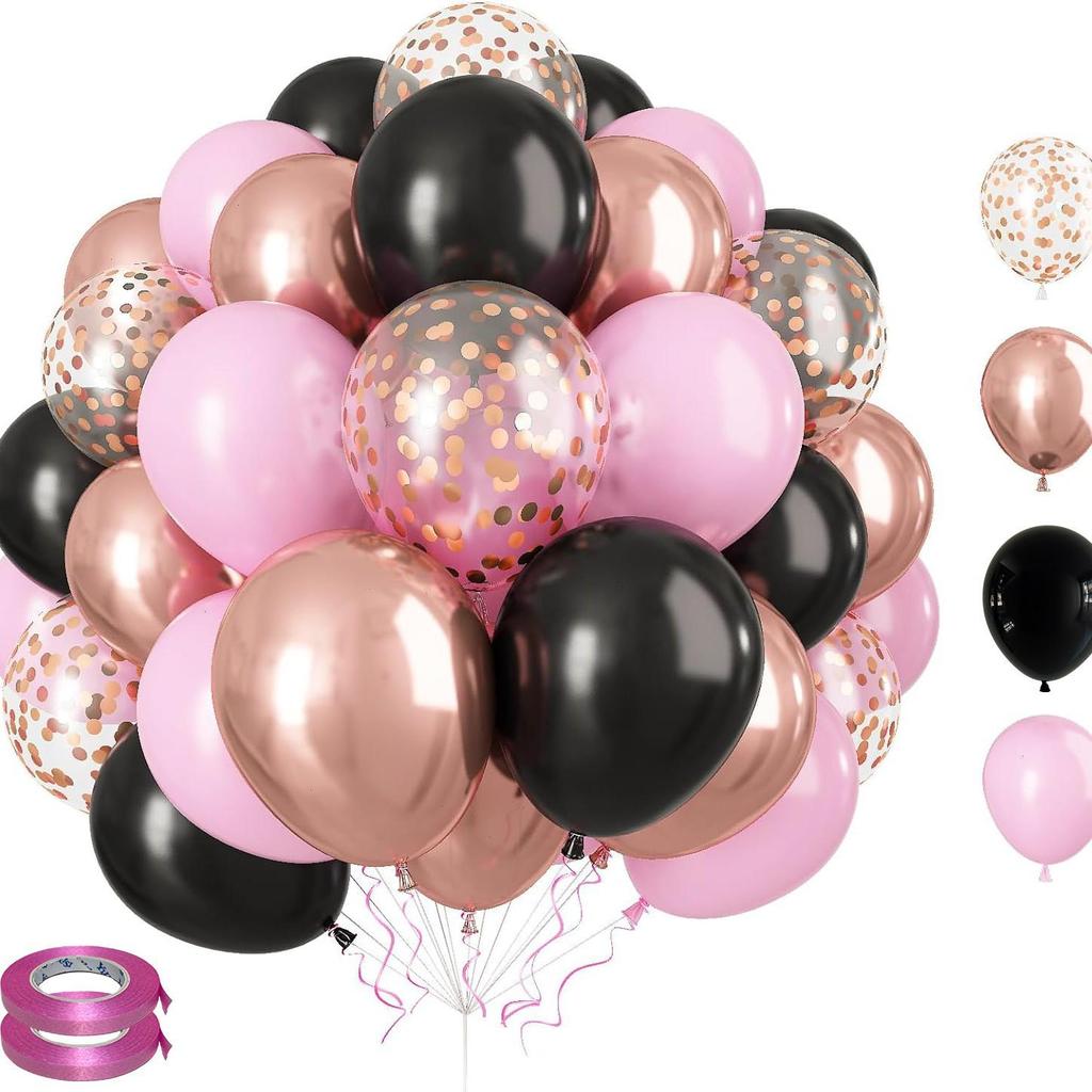 Набор из 30 шаров с конфетти из пайеток для украшения на Рождество, Хэллоуин, День рождения