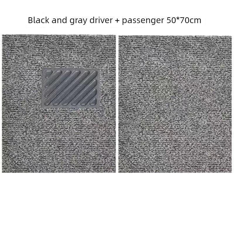 General Motors Car Floor Mats, Wire Loop Mats, Easy to Clean, Can Be Freely Cut, Single Piece Driver's Foot Mat, Waterproof Carpet