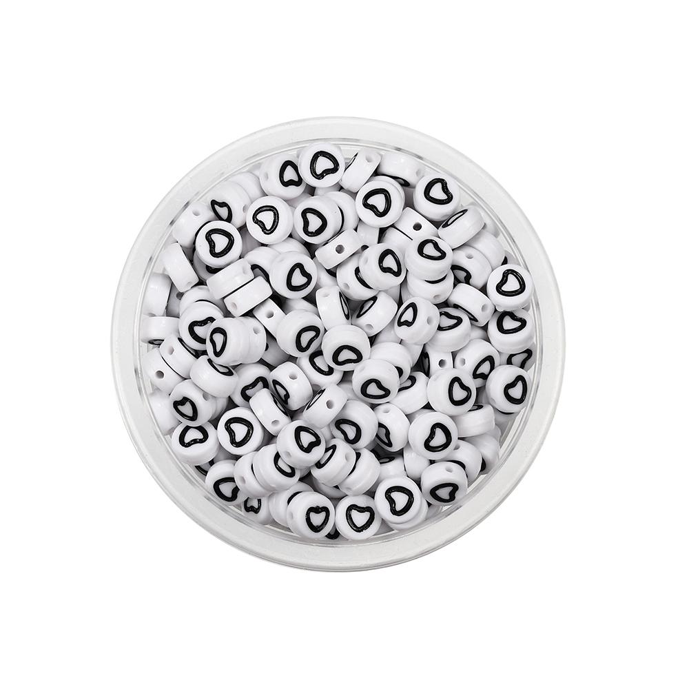 120 шт. круглые плоские акриловые бусины с буквами, разделительные бусины с буквами, свободные бусины для самостоятельного изготовления ювелирных изделий, поиск принадлежностей, аксессуары для браслетов