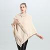 European And Korean Loose Jacquard Top Pullover Knitted Sweater Cape Shawl 0938 #