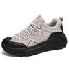 Fashion Hiking Mens Mesh Breathable Sports Casual Fashion Trend Lightweight Thick Soled Dad Shoes for Men Large Size Outdoor Clothing
