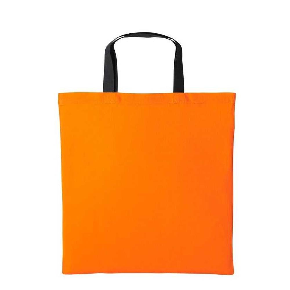 Nutshell Varsity Cotton Shopper Short Handle Tote
