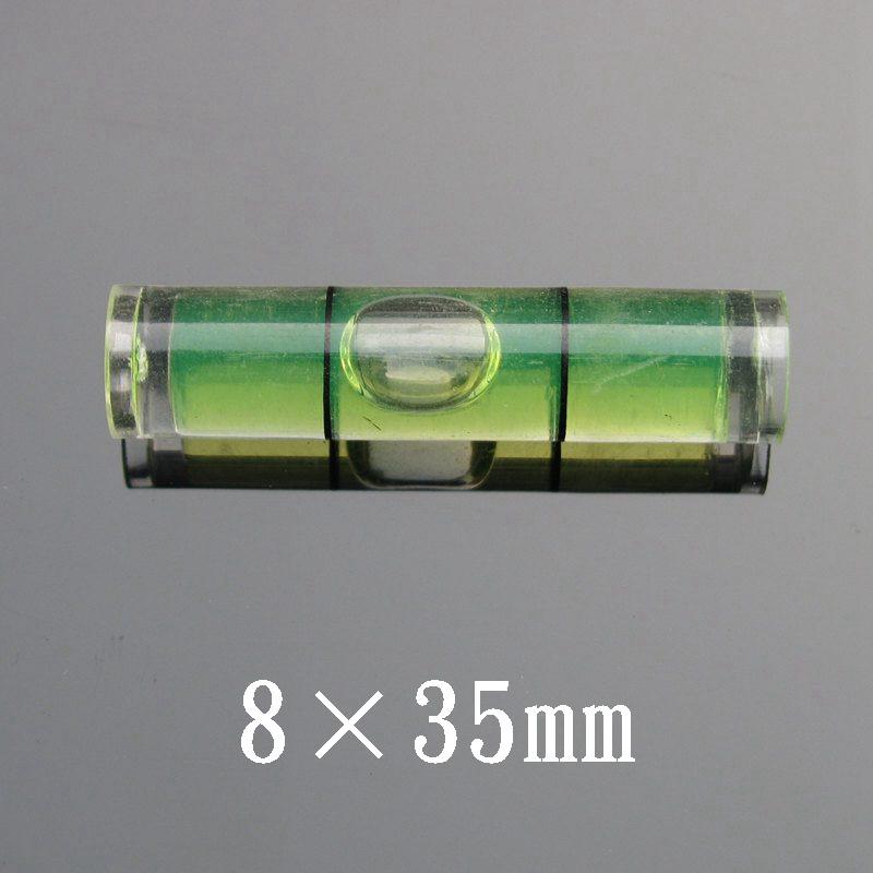 Акриловый трубчатый спиртовой уровень Мини цилиндр Пластиковая ампула Индикатор уровня воды 1 шт.