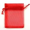 New 50Pcs Organza Bag Jewelry Packaging Gift Candy Wedding Party Goodie Packing Favors Pouches Drawable Bags Present Sweets Pouc