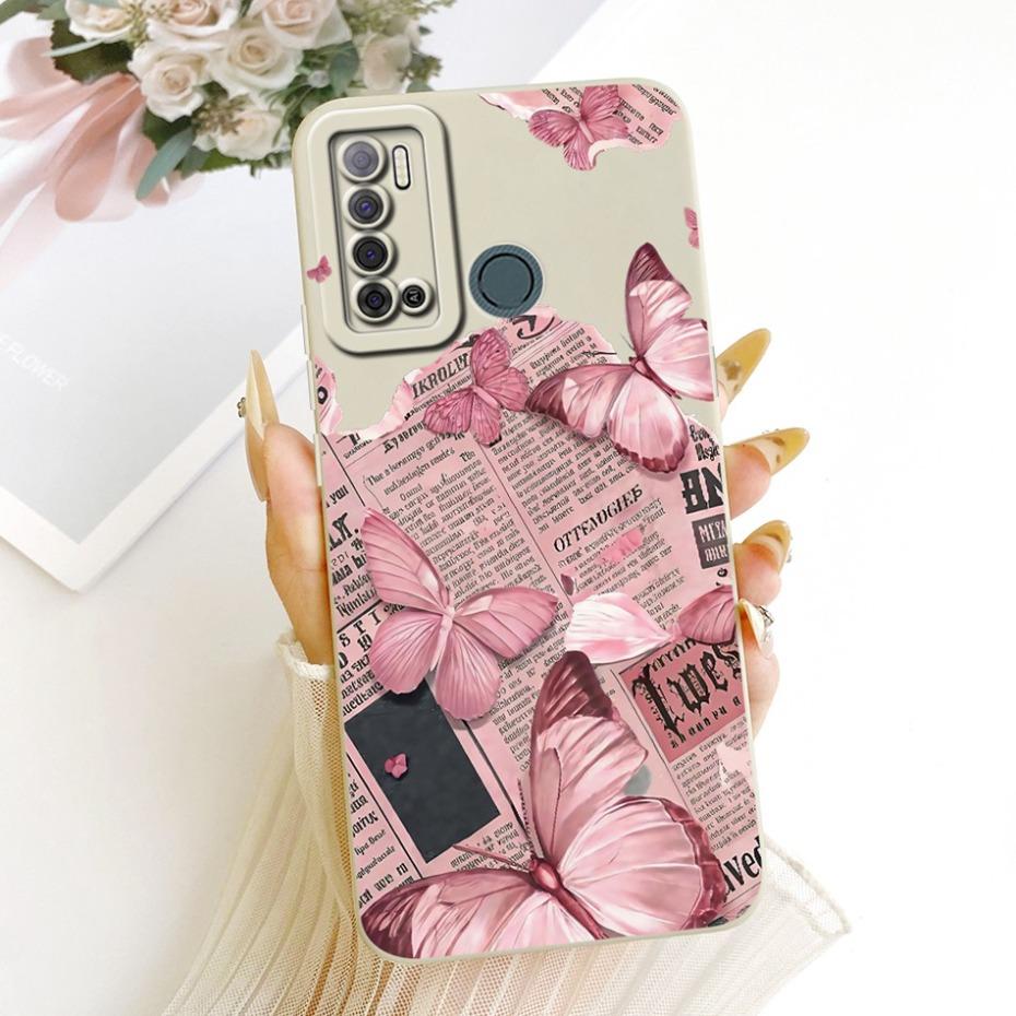 Cute Printed Phone Case For Tecno Spark Power 2 LC8 Soft Silicone Shockproof Cases For Tecno Spark Power2 Covers Bumpers