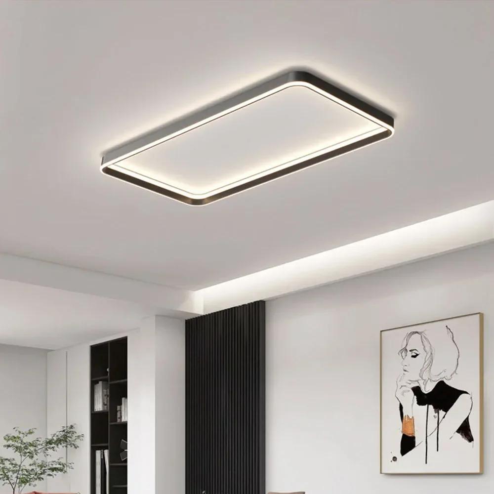Современный светодиодный потолочный светильник для гостиной, столовой, кабинета, гардеробной, спальни, потолочная люстра, домашний декор, светильник, люстра