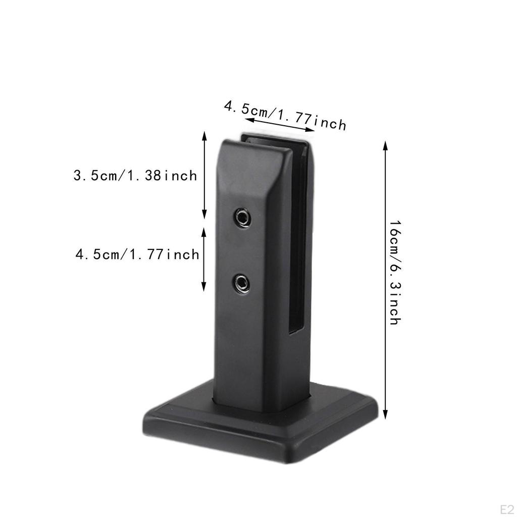 Стеклянный зажим для ограждения бассейна, профессиональный штифт премиум-класса толщиной 10-13 мм для балконов,