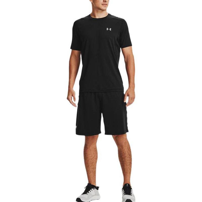 Under Armour Эластичные спортивные шорты с логотипом Solid Color, мужские штаны, черные 1361511-001