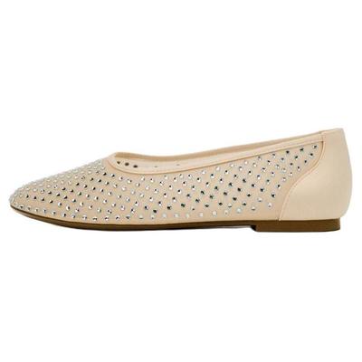 Повседневные балетки с яркими деталями Женские балетки Коричневые 13538310098