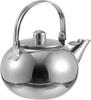 Stainless Steel Water Kettle Tea Pot with Handle Large Capacity Teapot Household Teakettle Coffee Pot for Hotel Camping Cookware