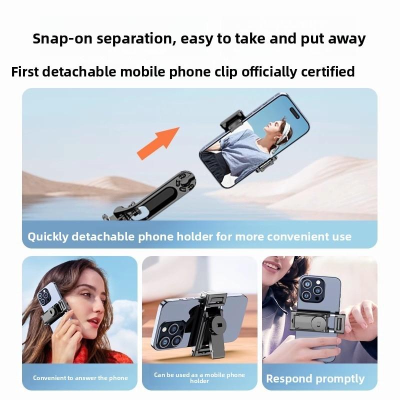DJI Pocket 3 Insta360 3-в-1 Селфи-палка Штатив Аксессуары для камеры Крепление для телефона для экшн-камер 7