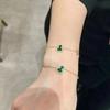 Yijiang YIJOON Natural red agate gourd bracelet, light luxury niche design, high-end feel, layered white mother-of-pearl hand accessory
