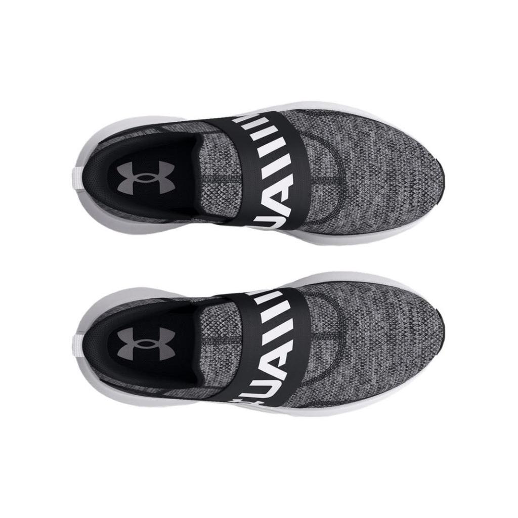 Under Armour Surge 3 Slip Black White Women Sneakers 3026507-001