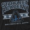 STAR TREK Unisex Adult Starfleet Academy Earth T-Shirt